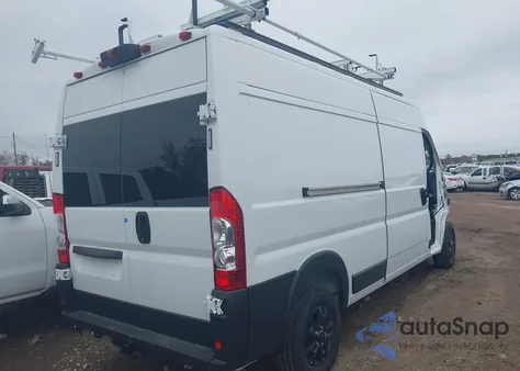 2023 Ram Promaster 2500 High Roof 159 Wb из США, поврежденный, VIN 3C6LRVDG5PE519402
